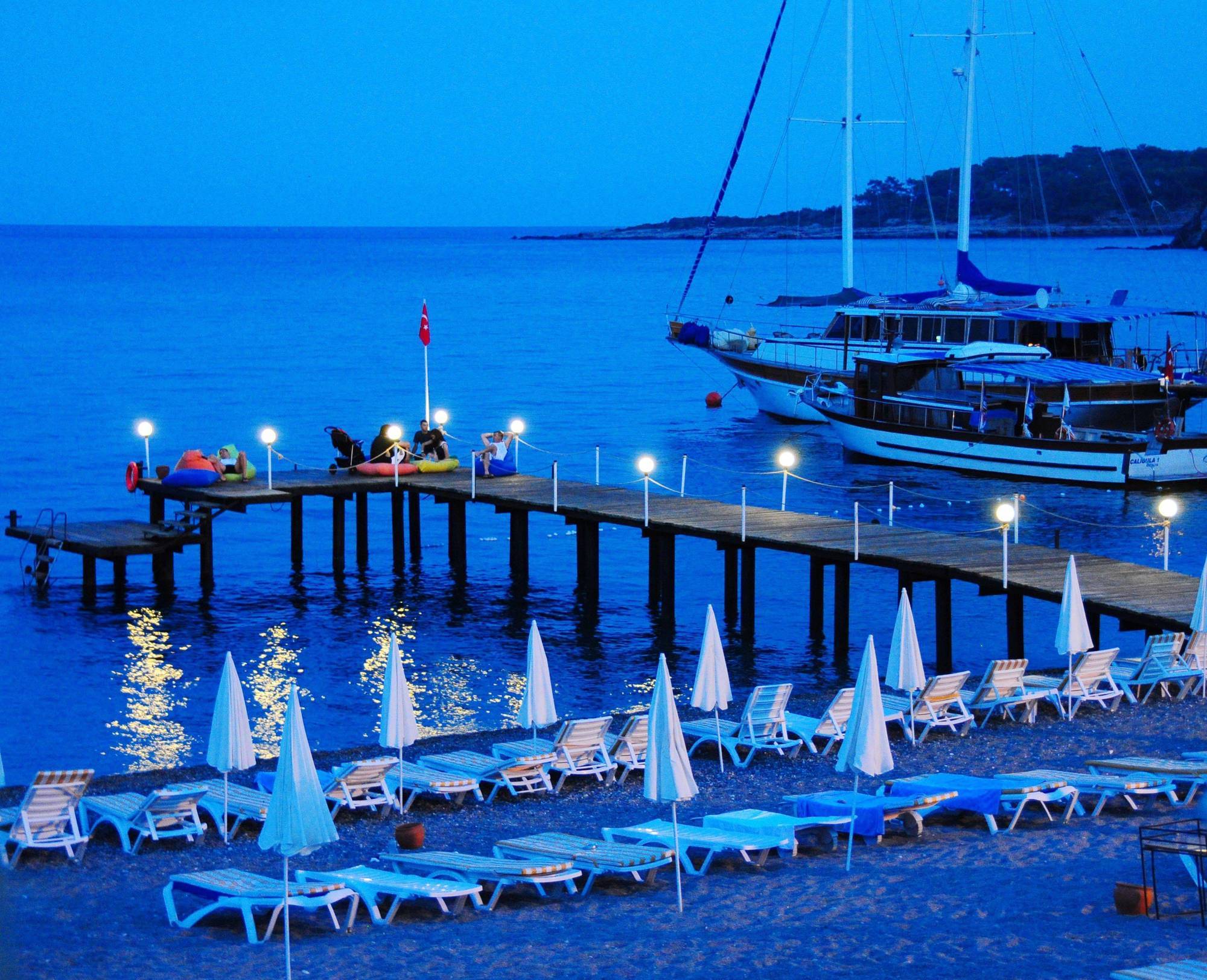 Club Akman Beach Çamyuva Kültér fotó