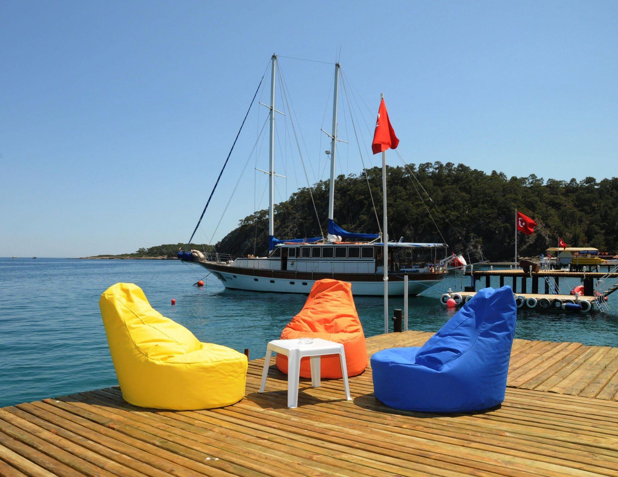 Club Akman Beach Çamyuva Kültér fotó